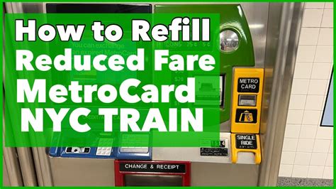 replace reduced fare metrocard